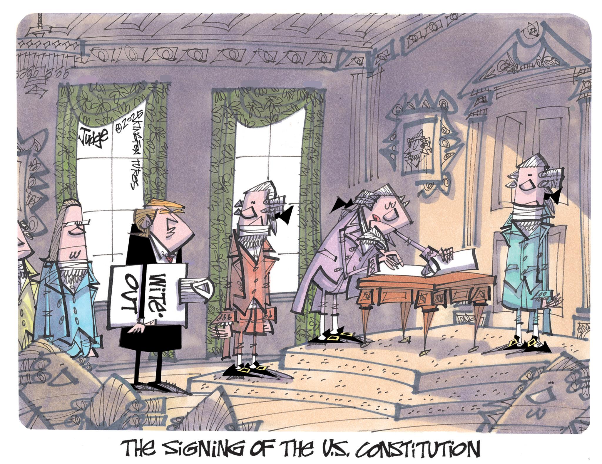 Animation OCR: ggg abec W W WV SD n W W SKING FEATURES m 2-25 LM WiTe. OUT A Tudge M THE SIGNING OF THE U.S. CONSTITUTION w ggg abec W W WV SD n W W SKING FEATURES m 2-25 LM WiTe . OUT A Tudge M THE SIGNING OF THE U.S. CONSTITUTION w