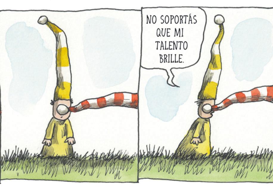 OCR: NO SOPORTÁS QUE MI TALENTO BRILLE. NO SOPORTÁS QUE MI TALENTO BRILLE .