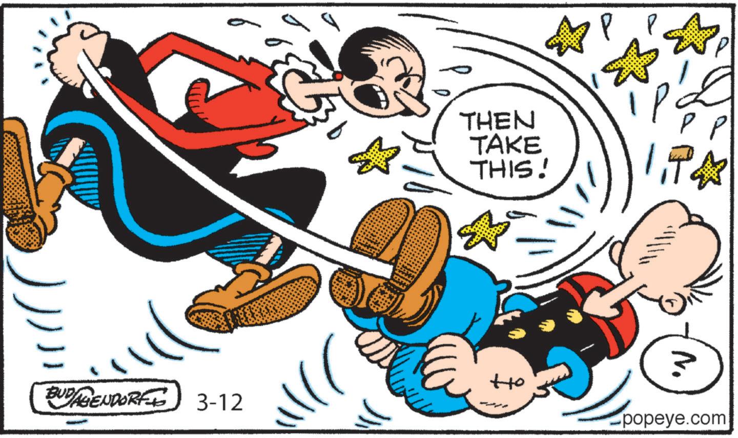 Graphics OCR: BUD AGENDORFI 3-12 ? THEN TAKE THIS! 1P ott popeye.com BUD AGENDORFI 3-12 ? THEN TAKE THIS ! 1P ott popeye.com