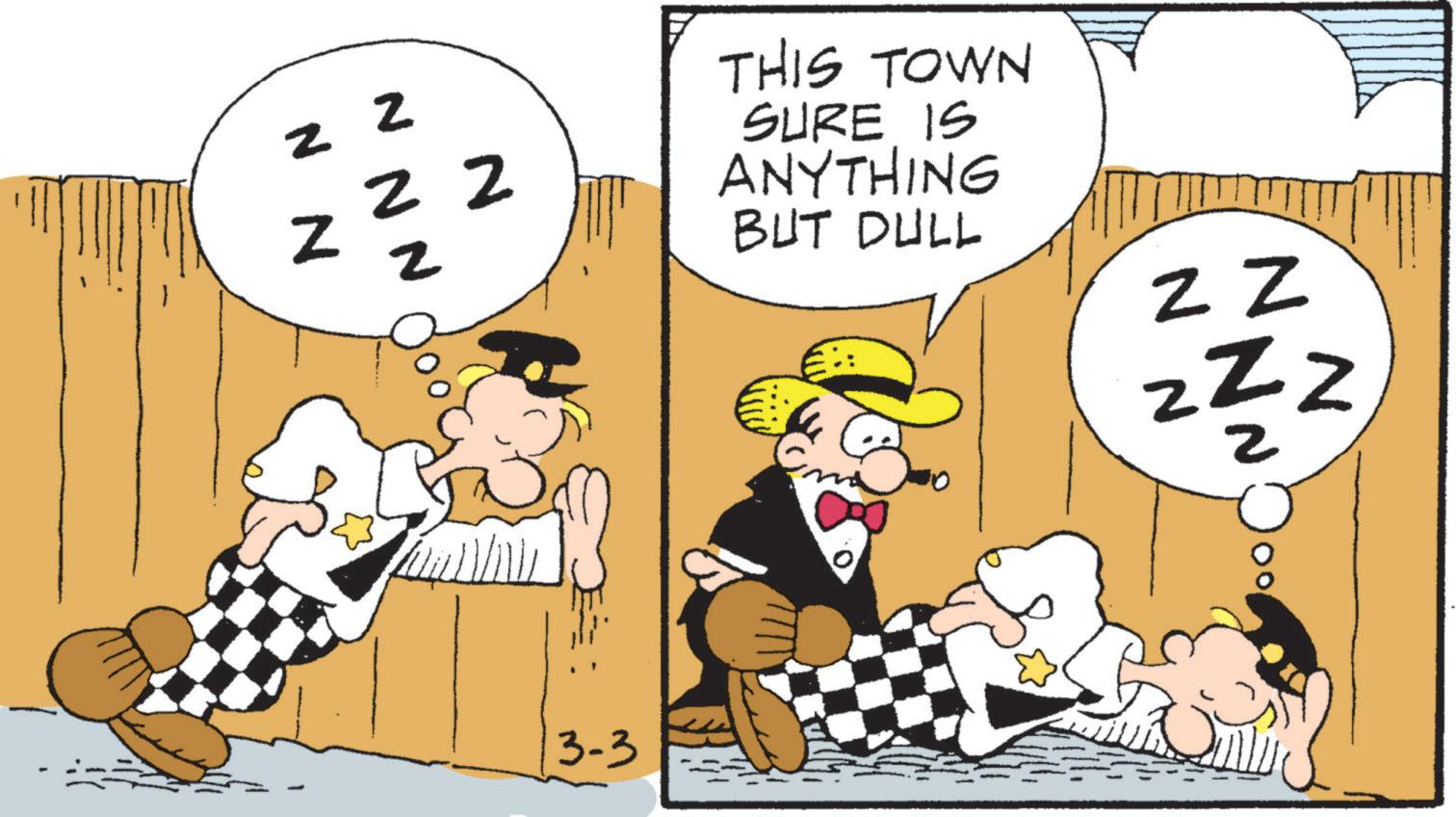 Graphics OCR: z 2 N 22 2 THIS TOWN SURE IS ANYTHING BUT DULL 3-3 ZZ ZZZ 2 z 2 N 22 2 THIS TOWN SURE IS ANYTHING BUT DULL 3-3 ZZ ZZZ 2