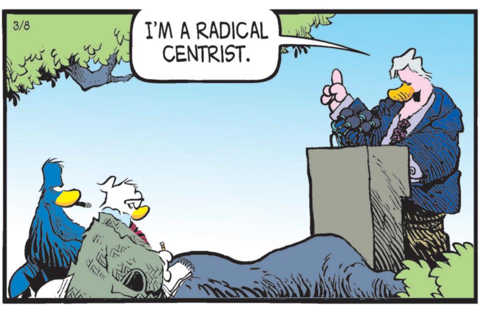Comics OCR: 3/8 ??? I'M A RADICAL CENTRIST. Vii 3/8 ??? I'M A RADICAL CENTRIST . Vii