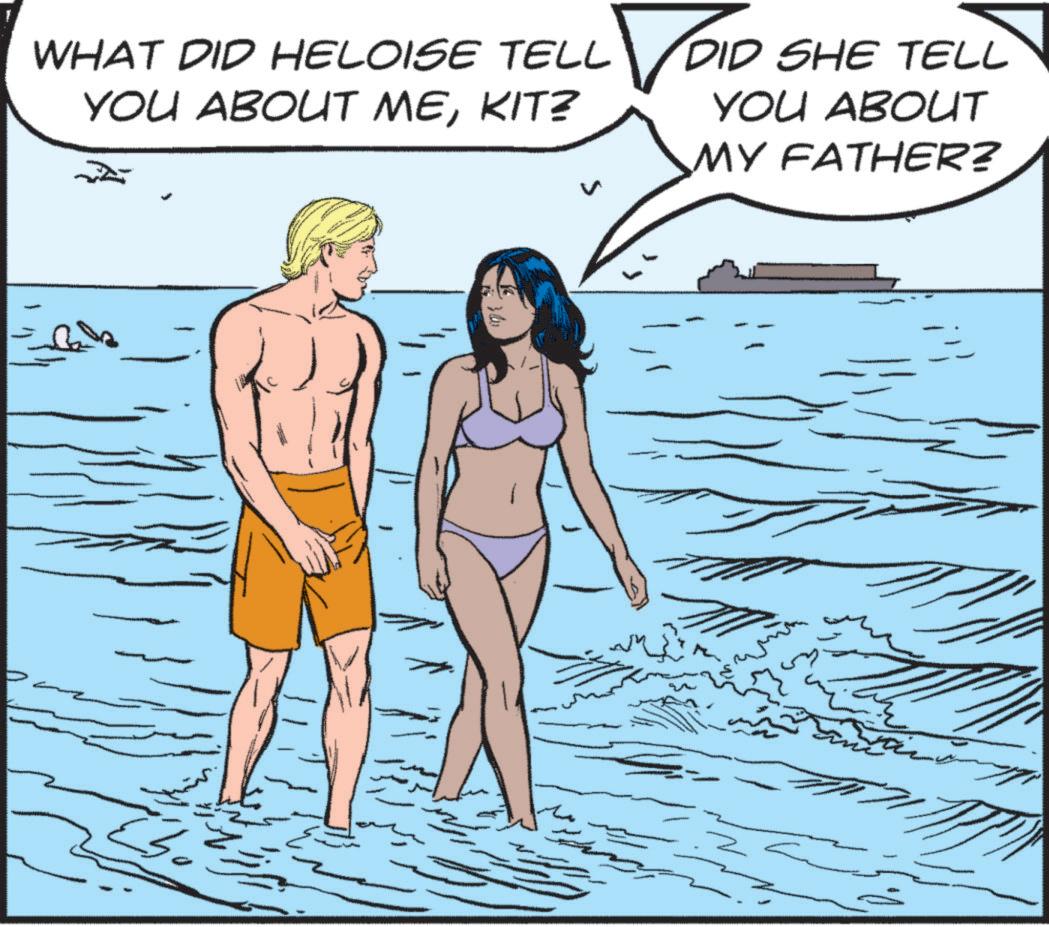 Comic book OCR: WHAT DID HELOISE TELL YOU ABOUT MEKIT? h ?DID DID SHE TELL YOU ABOUT MY FATHER? WHAT DID HELOISE TELL YOU ABOUT MEKIT ? h ?DID DID SHE TELL YOU ABOUT MY FATHER ?
