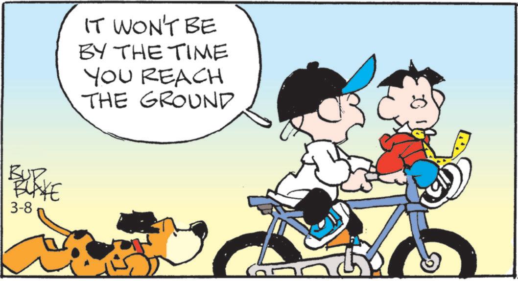 Comics OCR: IT WON'T BE BY THE TIME YOU REACH THE GROUND BUR BLAKE 3-8 2 112 IT WON'T BE BY THE TIME YOU REACH THE GROUND BUR BLAKE 3-8 2 112
