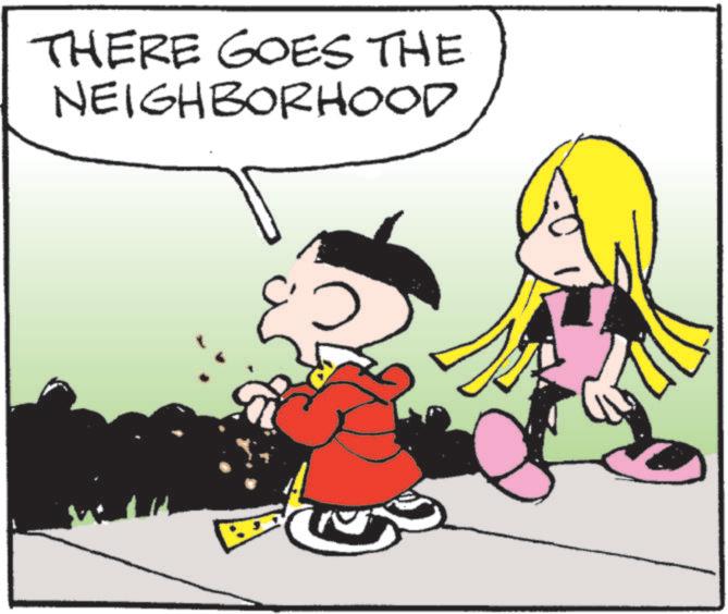 Comics OCR: THERE GOES THE NEIGHBORHOOD THERE GOES THE NEIGHBORHOOD