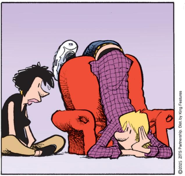 Comics OCR: ©2025 ZITS Partnership. Dist. by King Features © 2025 ZITS Partnership . Dist . by King Features