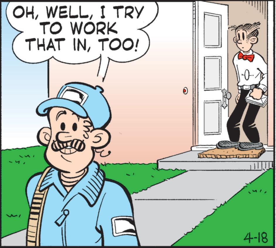 Animated cartoon OCR: OHI TRY TO WORK THAT INTOO! 4-18 OHI TRY TO WORK THAT INTOO ! 4-18