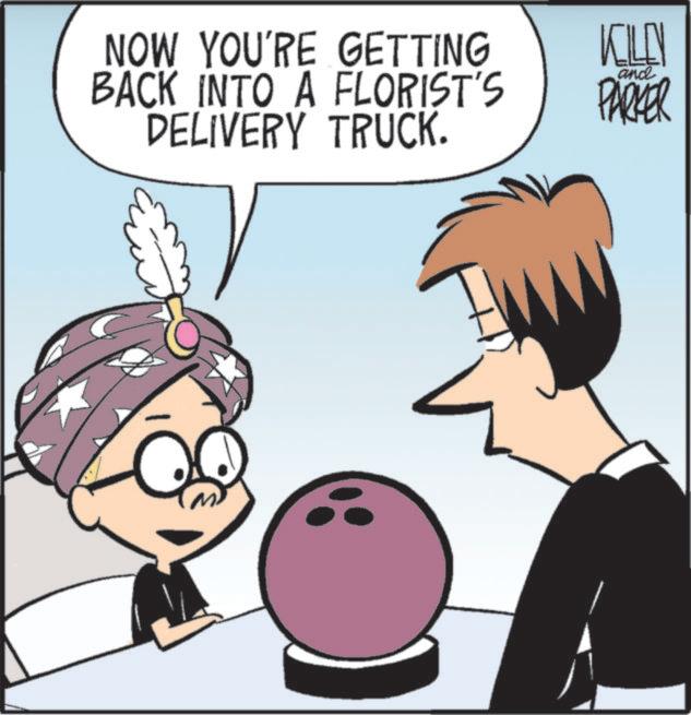 Fictional character OCR: NOW YOU'RE GETTING BACK INTO A FLORIST'S DELIVERY TRUCK. KILEN PARKER and NOW YOU'RE GETTING BACK INTO A FLORIST'S DELIVERY TRUCK . KILEN PARKER and