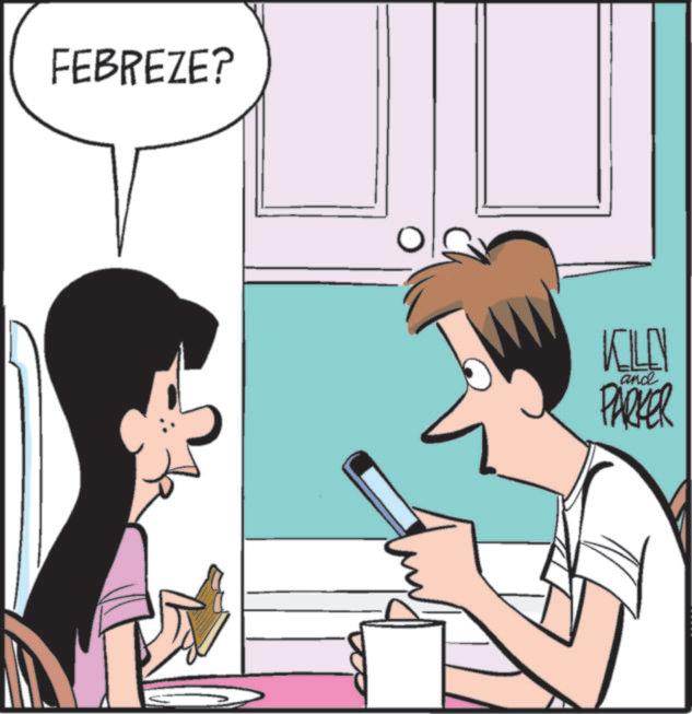 Telephony OCR: FEBREZE? KILLN and PARKER FEBREZE ? KILLN and PARKER