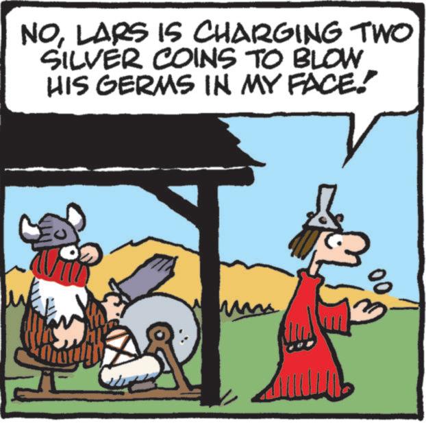 Photo caption OCR: NOLARS IS CHARGING TWO SILVER COINS TO BLOW HIS GERMS IN MY FACE! 00 NOLARS IS CHARGING TWO SILVER COINS TO BLOW HIS GERMS IN MY FACE ! 00