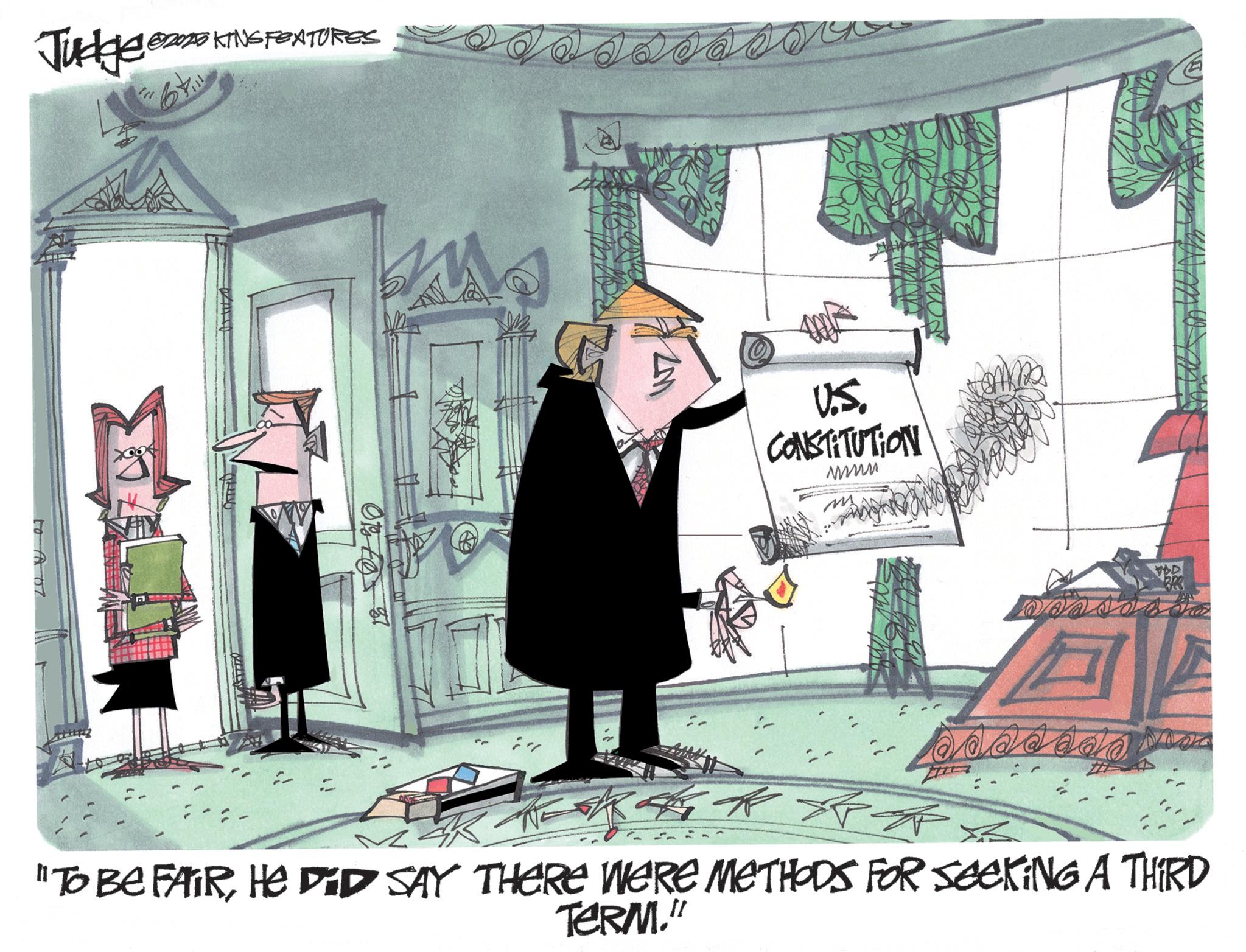 Animation OCR: Judge 2000 KING FEATURES ? U.S. CONSTITUTION www m OP 10 ep 4*** D 323 mossos so A o o o a d o o "TO BE FAIRHE DID SAY THERE WERE METHODS FOR SEEKING A THIRD TERM." Judge 2000 KING FEATURES ? U.S. CONSTITUTION www m OP 10 ep 4 *** D 323 mossos so A o o o a d o o " TO BE FAIRHE DID SAY THERE WERE METHODS FOR SEEKING A THIRD TERM . "