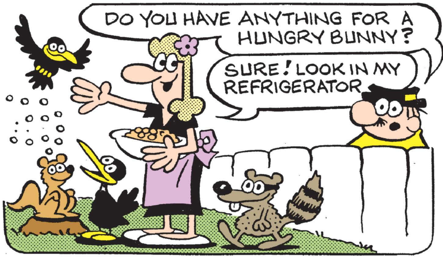 Happiness OCR: 00 DO YOU HAVE ANYTHING FOR A HUNGRY BUNNY? SURE! LOOK IN MY REFRIGERATOR. 00 00 DO YOU HAVE ANYTHING FOR A HUNGRY BUNNY ? SURE ! LOOK IN MY REFRIGERATOR . 00