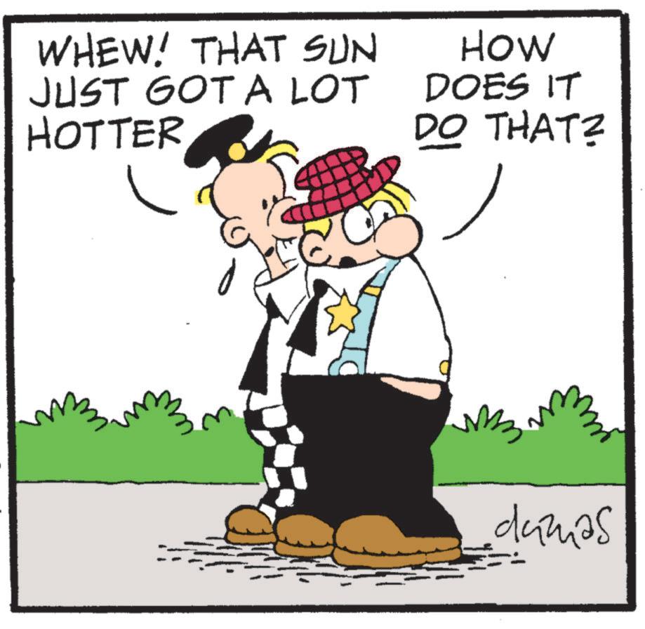 Fedora OCR: WHEW! THAT SUN JUST GOT A LOT HOTTER HOW DOES IT DO THAT? d damas WHEW ! THAT SUN JUST GOT A LOT HOTTER HOW DOES IT DO THAT ? d damas