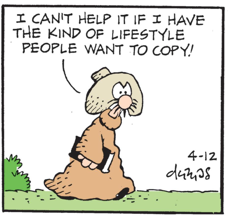 Animated cartoon OCR: I CAN'T HELP IT IF I HAVE THE KIND OF LIFESTYLE PEOPLE WANT TO COPY! 4-12 damas I CAN'T HELP IT IF I HAVE THE KIND OF LIFESTYLE PEOPLE WANT TO COPY ! 4-12 damas