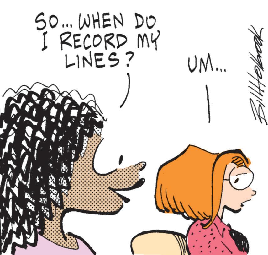 Graphics OCR: SO... WHEN DO I RECORD MY LINES? UM... Biltokbrook SO ... WHEN DO I RECORD MY LINES ? UM ... Biltokbrook