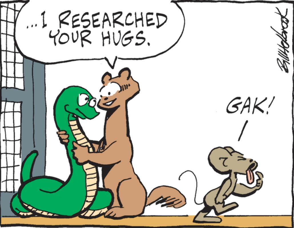 Fiction OCR: ...I RESEARCHED YOUR HUGS. ???????? GAK! ? ... I RESEARCHED YOUR HUGS . ???????? GAK ! ?
