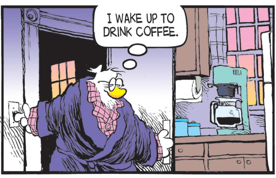 Animation OCR: I WAKE UP TO DRINK COFFEE. I WAKE UP TO DRINK COFFEE .