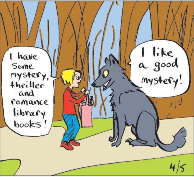 Photo caption OCR: I have Some mysterythriller and romance library books! I like a good mystery! ?? 4/5 I have Some mysterythriller and romance library books ! I like a good mystery ! ?? 4/5