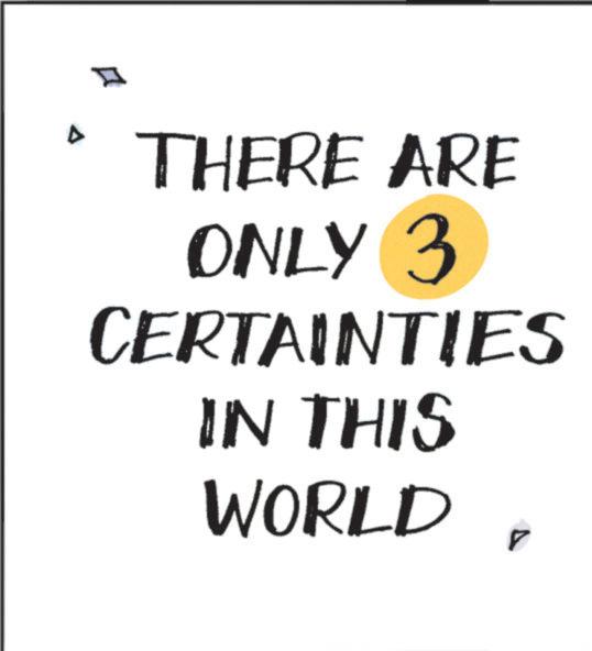 Handwriting OCR: 4 THERE ARE ONLY 3 CERTAINTIES IN THIS WORLD ? 4 THERE ARE ONLY 3 CERTAINTIES IN THIS WORLD ?