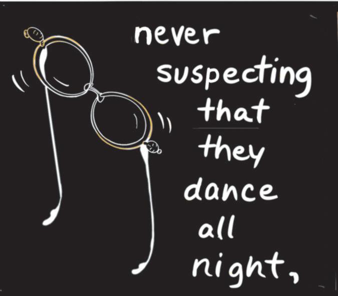 Performing Arts OCR: never suspecting that they dance all nightnever suspecting that they dance all night
