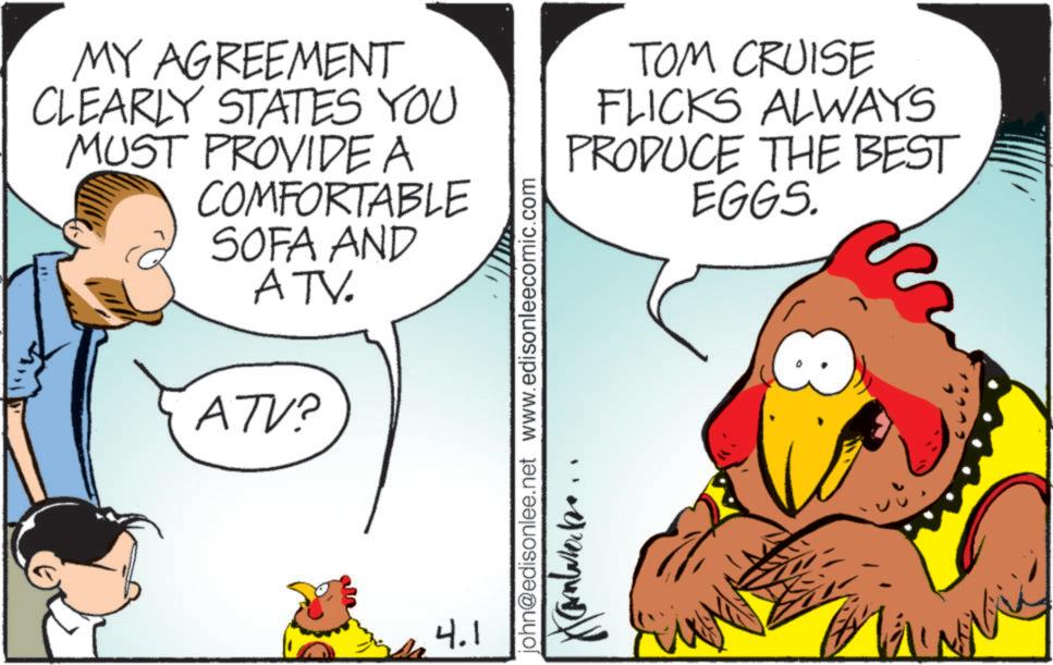 Graphics OCR: MY AGREEMENT CLEARLY STATES YOU MUST PROVIDE A COMFORTABLE SOFA AND ATV. ATV? 4.1 john@edisonlee.net www.edisonleecomic.com TOM CRUISE FLICKS ALWAYS PRODUCE THE BEST EGGS. MY AGREEMENT CLEARLY STATES YOU MUST PROVIDE A COMFORTABLE SOFA AND ATV . ATV ? 4.1 john@edisonlee.net www.edisonleecomic.com TOM CRUISE FLICKS ALWAYS PRODUCE THE BEST EGGS .