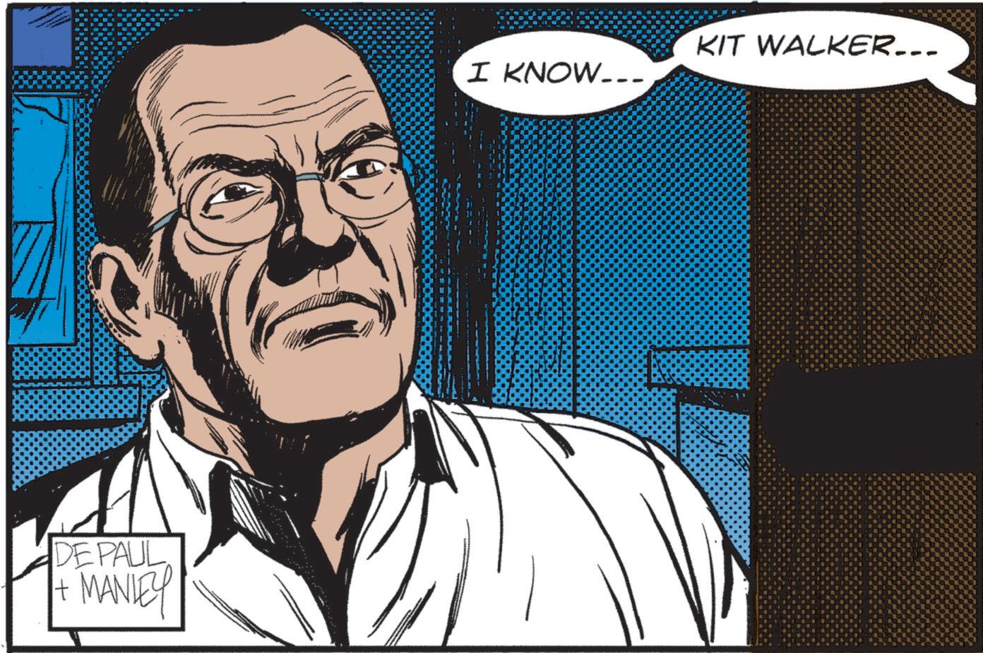 Publication OCR: DE PAUL + MANLEY t I KNOW... KIT WALKER... DE PAUL + MANLEY t I KNOW ... KIT WALKER ...