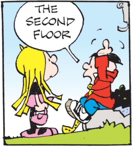 Clip art OCR: THE SECOND FLOOR THE SECOND FLOOR