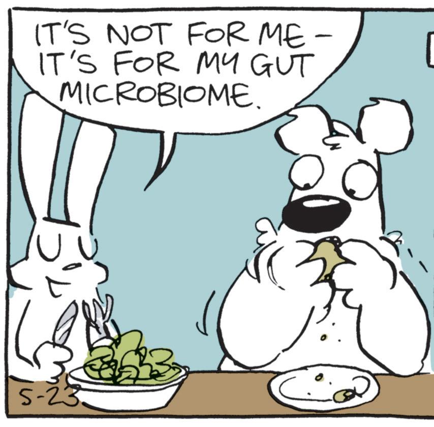Graphics OCR: IT'S NOT FOR ME - IT'S FOR MY GUT MICROBIOME. 5-23 IT'S NOT FOR ME - IT'S FOR MY GUT MICROBIOME . 5-23