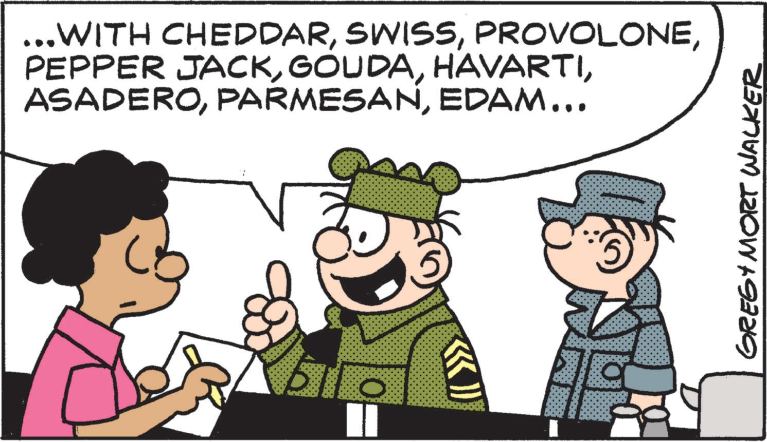 Publication OCR: ...WITH CHEDDAREDAM…. 0 ?? GREGY MORT WALKER ... WITH CHEDDARPEPPER JACKEDAM … . 0 ?? GREGY MORT WALKER