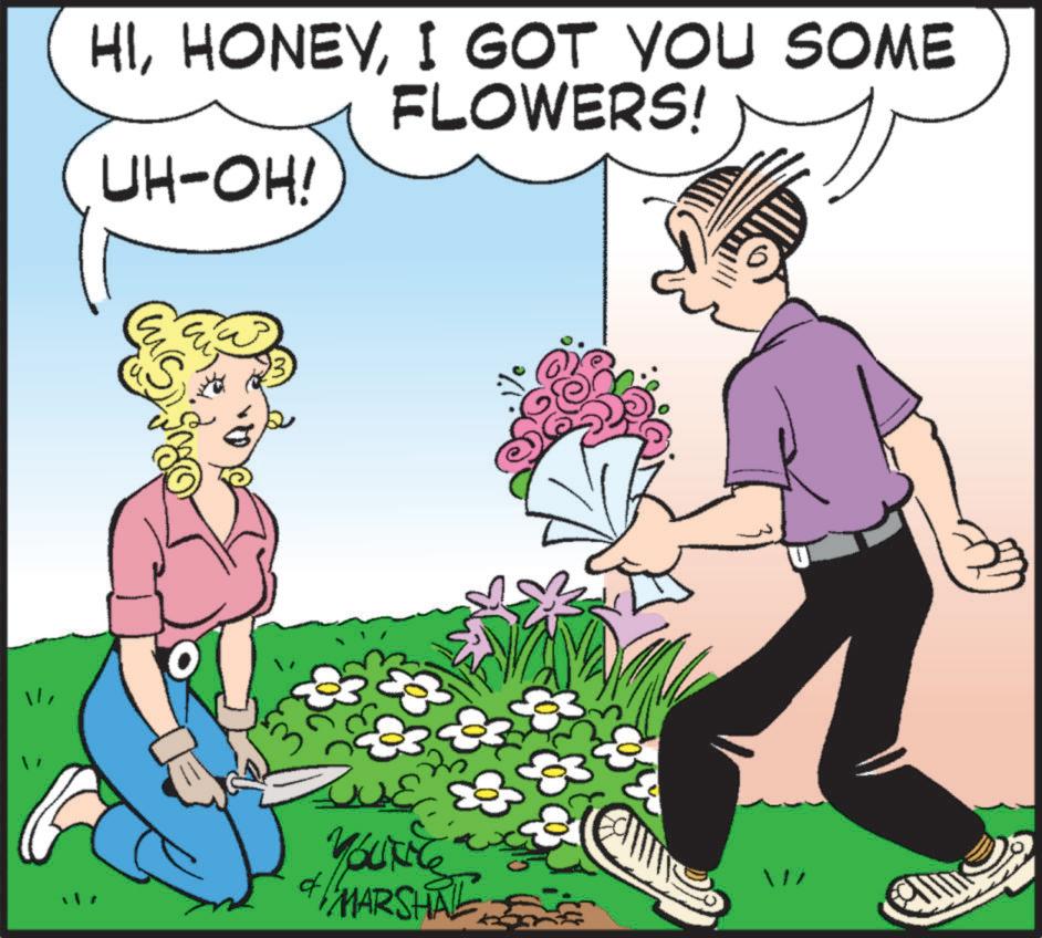 Animation OCR: 1I GOT YOU SOME FLOWERS! UH-OH! QUE MARSHAL / 1I GOT YOU SOME FLOWERS ! UH - OH ! QUE MARSHAL /