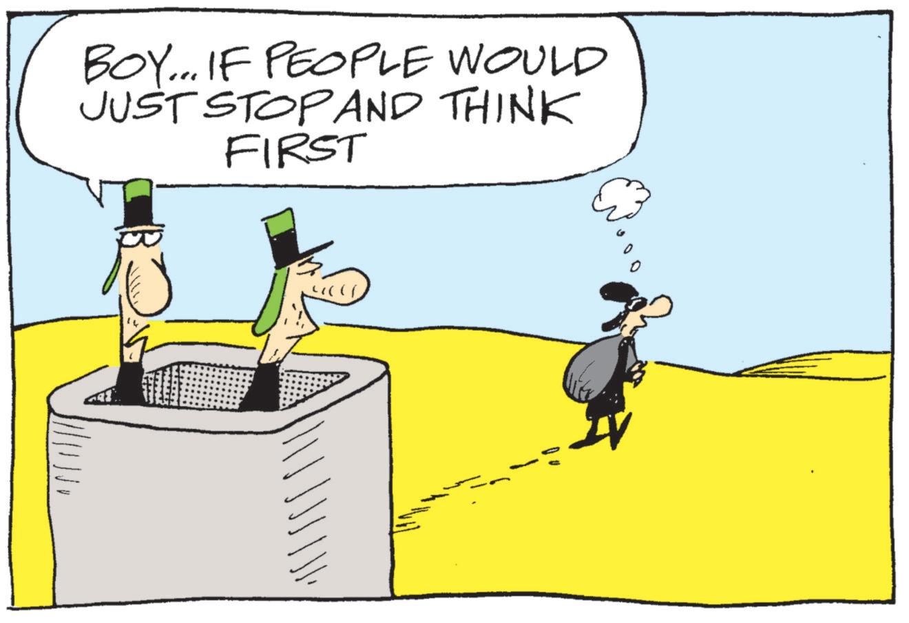 Fiction OCR: BOY... IF PEOPLE WOULD JUST STOP AND THINK FIRST V BOY ... IF PEOPLE WOULD JUST STOP AND THINK FIRST V