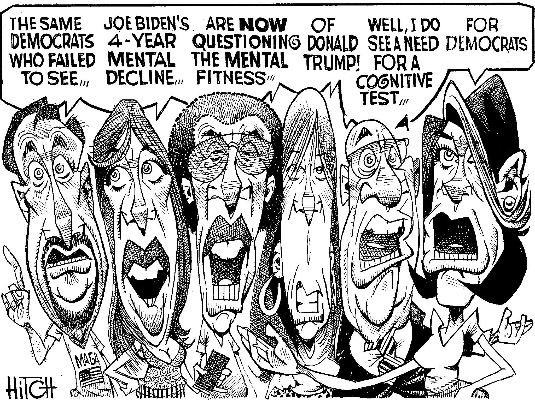 Fiction OCR: THE SAME JOE BIDEN'S ARE NOW DEMOCRATS 4-YEAR QUESTIONING WHO FAILED MENTAL THE MENTAL TO SEE DECLINEFITNESS" OF WELLI DO FOR DONALD SEE A NEED DEMOCRATS TRUMP! FOR A COGNITIVE HiTCH MAGA TEST/// THE SAME JOE BIDEN'S ARE NOW DEMOCRATS 4 - YEAR QUESTIONING WHO FAILED MENTAL THE MENTAL TO SEE DECLINEFITNESS " OF WELLI DO FOR DONALD SEE A NEED DEMOCRATS TRUMP ! FOR A COGNITIVE HiTCH MAGA TEST ///