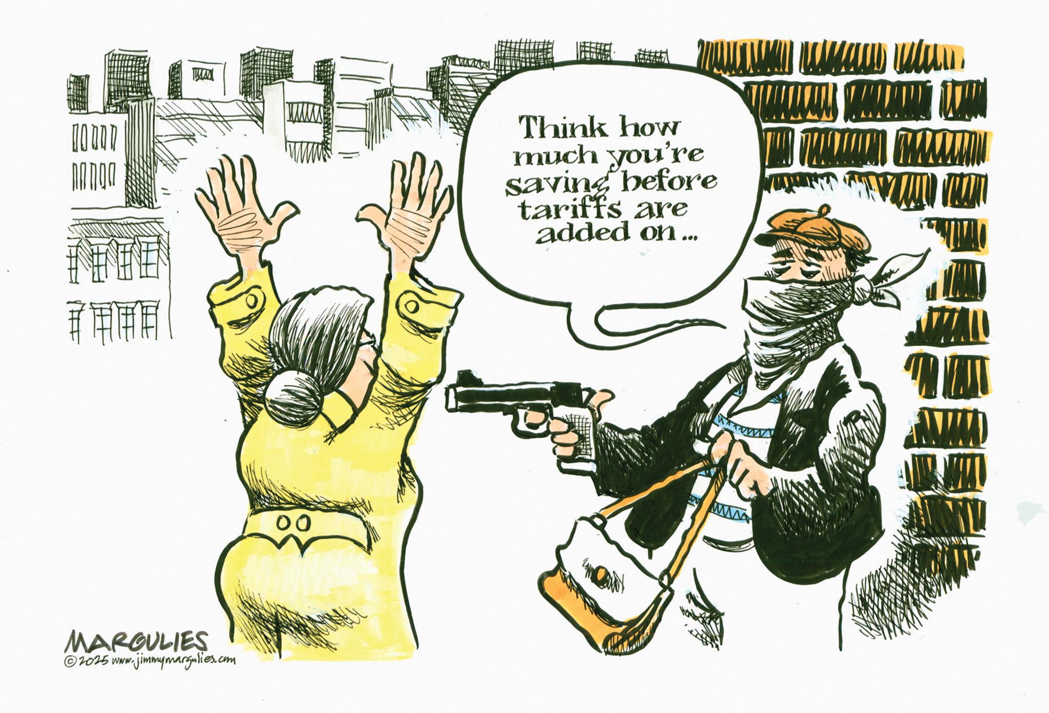 Shotgun OCR: 10007 BEAN MAA MARGULIES 2025 www. ww.jimmymargulies.com 00 Think how much you're saving before tariffs are added on... 10007 BEAN MAA MARGULIES 2025 www . ww.jimmymargulies.com 00 Think how much you're saving before tariffs are added on ...