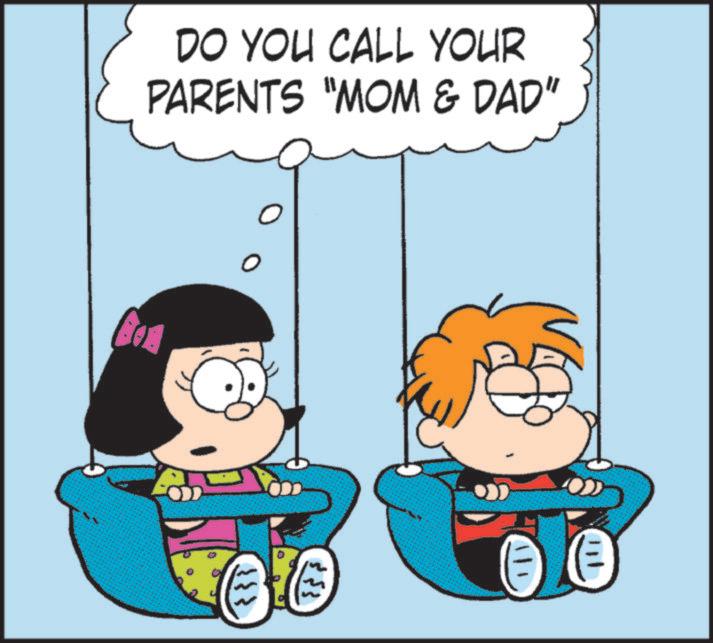 Clip art OCR: DO YOU CALL YOUR PARENTS "MOM & DAD" ?? (D). DO YOU CALL YOUR PARENTS " MOM & DAD " ? ? ( D ) .