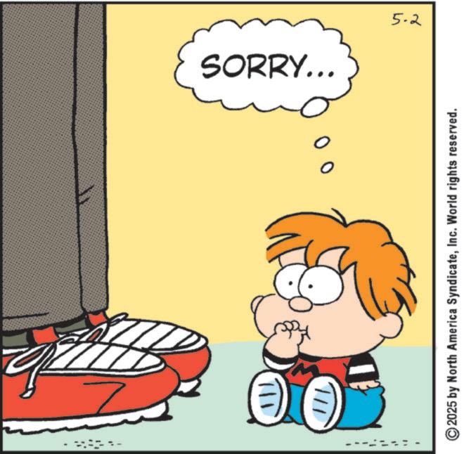 Comics OCR: 111 D SORRY... 5-2 ©2025 by North America SyndicateInc. World rights reserved. 111 D SORRY ... 5-2 © 2025 by North America SyndicateInc. World rights reserved .