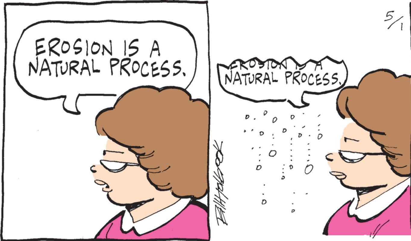 Line art OCR: EROSION IS A NATURAL PROCESS. FROST NATURAL PROCESS 1 . O ??????? EROSION IS A NATURAL PROCESS . FROST NATURAL PROCESS 1 . O ???????