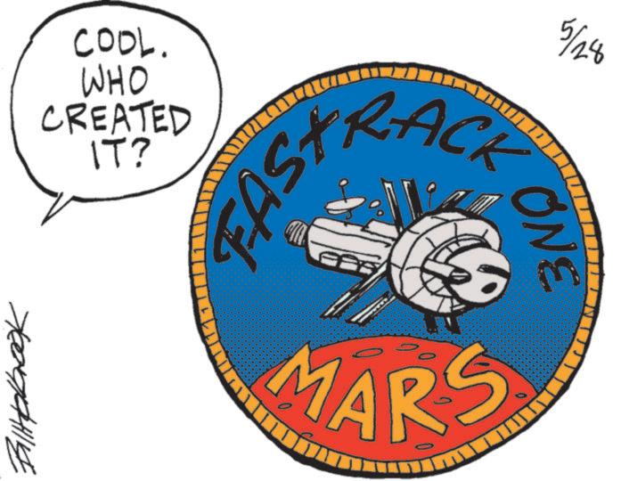 Child art OCR: COOL. WHO CREATED IT? FAST RACK MARS ONE 5/28 COOL . WHO CREATED IT ? FAST RACK MARS ONE 5/28