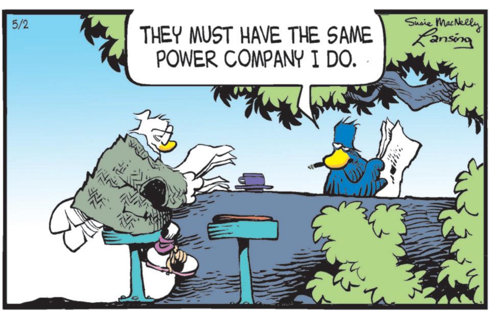 Fiction OCR: 5/2 THEY MUST HAVE THE SAME POWER COMPANY I DO. Susie MacNelly Lansing 5/2 THEY MUST HAVE THE SAME POWER COMPANY I DO . Susie MacNelly Lansing