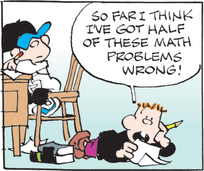 Animation OCR: SO FAR I THINK I'VE GOT HALF OF THESE MATH PROBLEMS WRONG! SO FAR I THINK I'VE GOT HALF OF THESE MATH PROBLEMS WRONG !