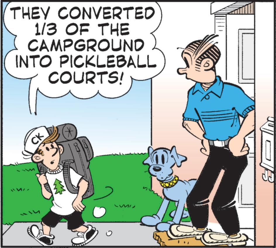 Recreation OCR: THEY CONVERTED 1/3 OF THE CAMPGROUND INTO PICKLEBALL COURTS! CK 0 THEY CONVERTED 1/3 OF THE CAMPGROUND INTO PICKLEBALL COURTS ! CK 0