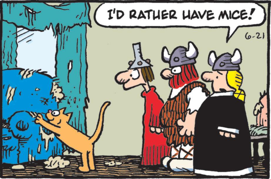 Working animal OCR: I'D RATHER HAVE MICE! 6-21 11 M I'D RATHER HAVE MICE ! 6-21 11 M