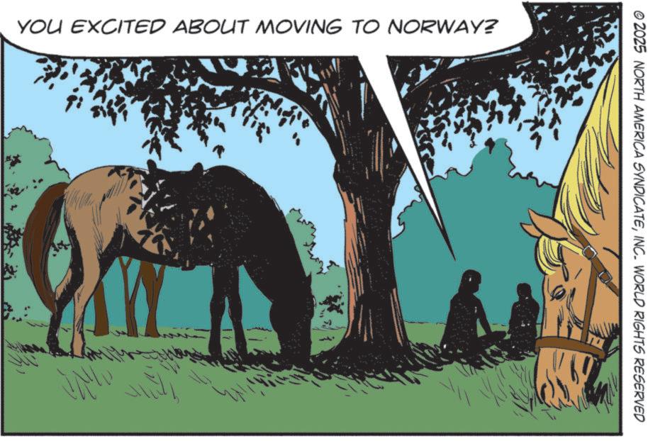 Animation OCR: YOU EXCITED ABOUT MOVING TO NORWAY? J © 2025 NORTH AMERICA SYNDICATEINC. WORLD RIGHTS RESERVED YOU EXCITED ABOUT MOVING TO NORWAY ? J © 2025 NORTH AMERICA SYNDICATEINC . WORLD RIGHTS RESERVED