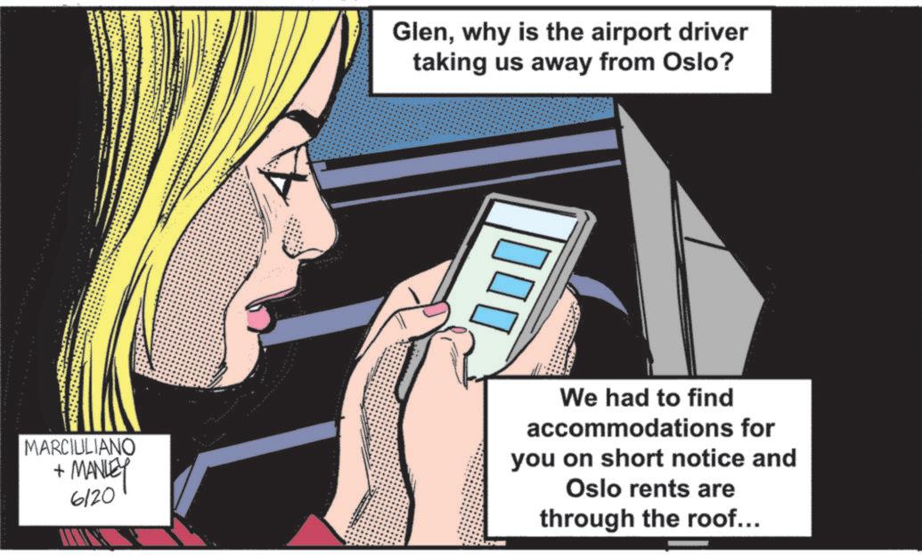 Telephony OCR: Glenwhy is the airport driver taking us away from Oslo? MARCIULIANO + MANLEY 6120 We had to find accommodations for you on short notice and Oslo rents are through the roof... Glenwhy is the airport driver taking us away from Oslo ? MARCIULIANO + MANLEY 6120 We had to find accommodations for you on short notice and Oslo rents are through the roof ...
