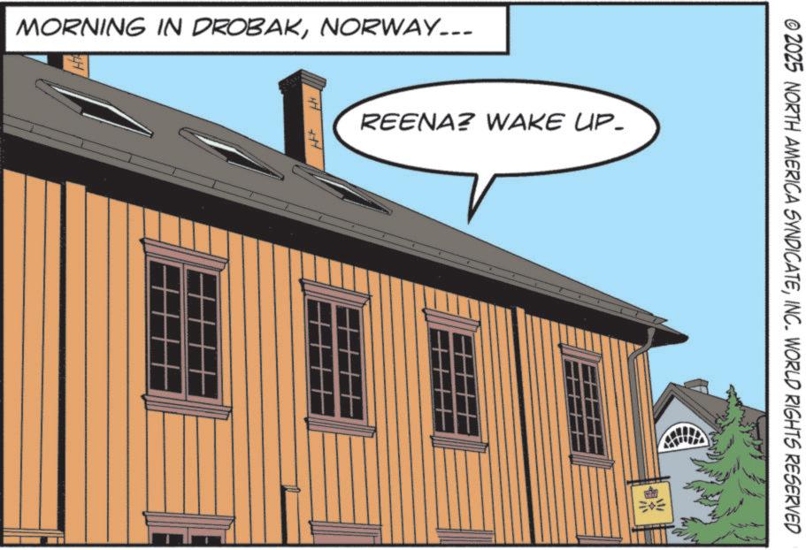 Chimney OCR: REENA? WAKE UP_ MORNING IN DROBAKNORWAY... HA +44 © 2025 NORTH AMERICA SYNDICATEINC. WORLD RIGHTS RESERVED == REENA ? WAKE UP_ MORNING IN DROBAKNORWAY ... HA +44 © 2025 NORTH AMERICA SYNDICATEINC . WORLD RIGHTS RESERVED ==