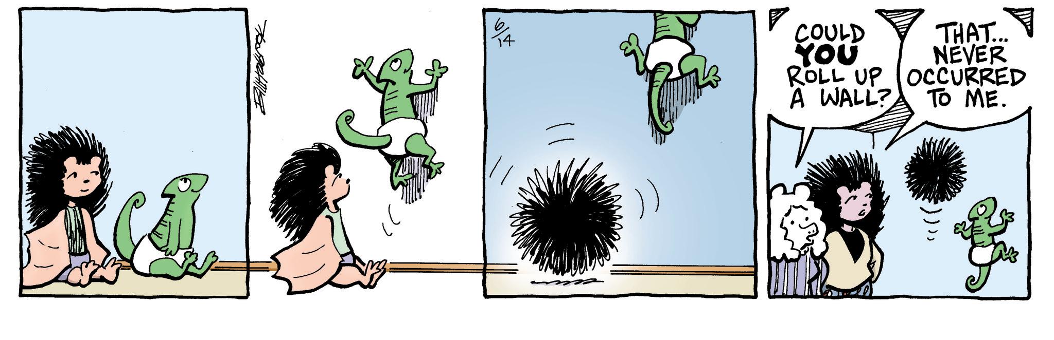 Comics OCR: Billabrok A ma COULD YOU ROLL UP A WALL? THAT... NEVER OCCURRED TO ME. Billabrok A ma COULD YOU ROLL UP A WALL ? THAT ... NEVER OCCURRED TO ME .