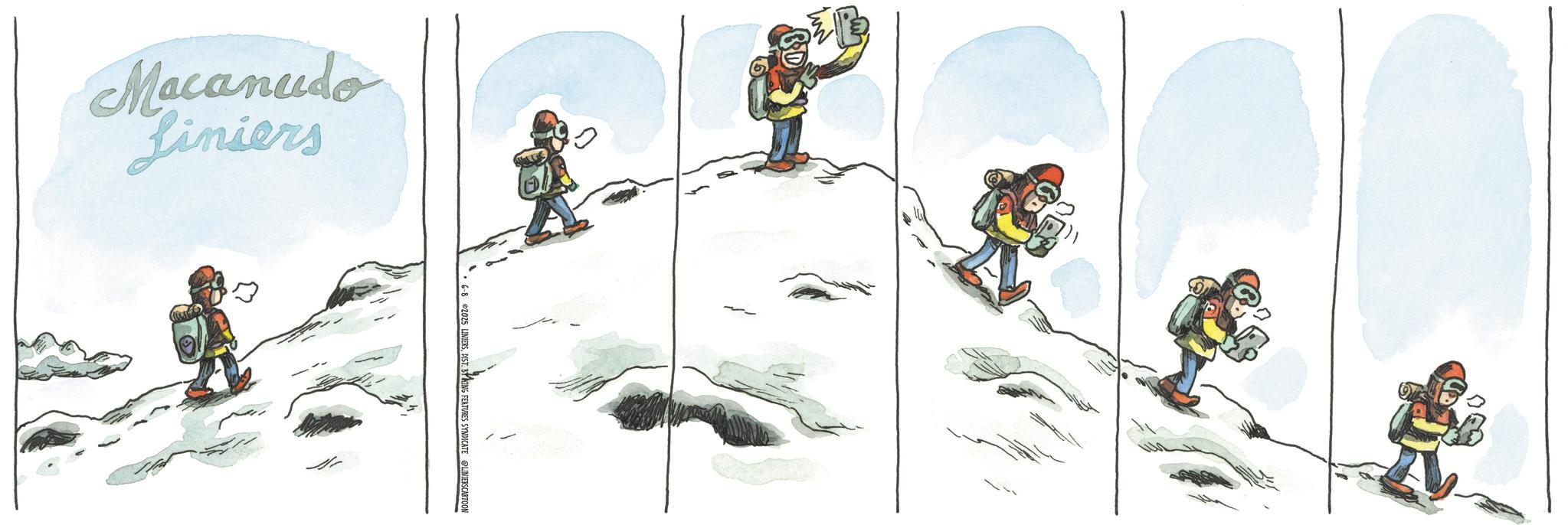 Ski OCR: Macanudo Liniers S SYNDICATE LINIERSO Macanudo Liniers S SYNDICATE LINIERSO