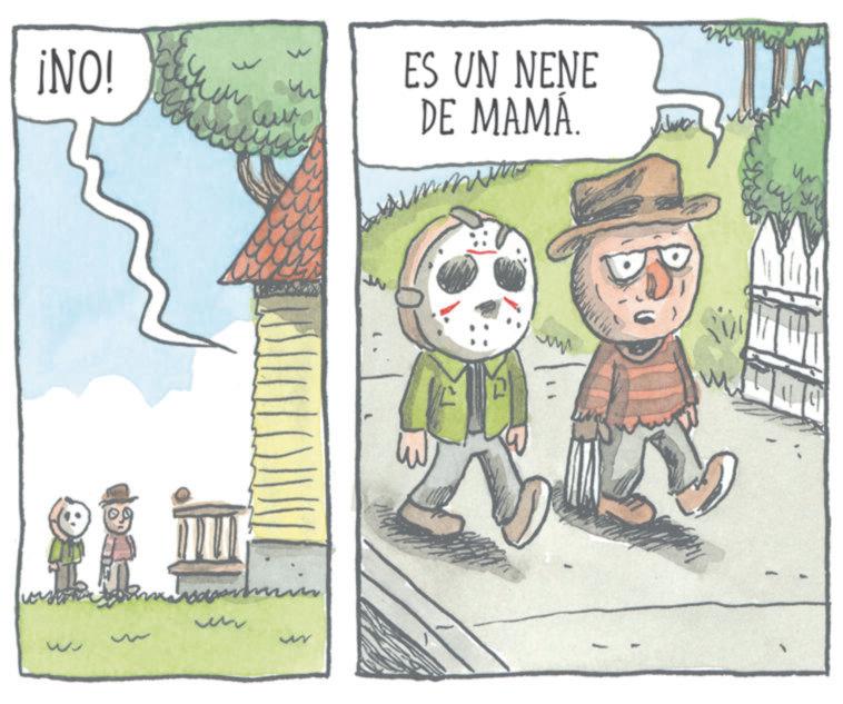 Animated cartoon OCR: ¡NO! 3 ?? ES UN NENE DE MAMÁ. VY 15 www ¡ NO ! 3 ?? ES UN NENE DE MAMÁ . VY 15 www