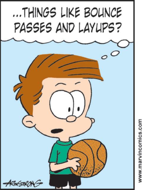 Clip art OCR: ARMSTRONG ...THINGS LIKE BOUNCE PASSES AND LAYUPS? www.marvincomics.com 0 ARMSTRONG ... THINGS LIKE BOUNCE PASSES AND LAYUPS ? www.marvincomics.com 0