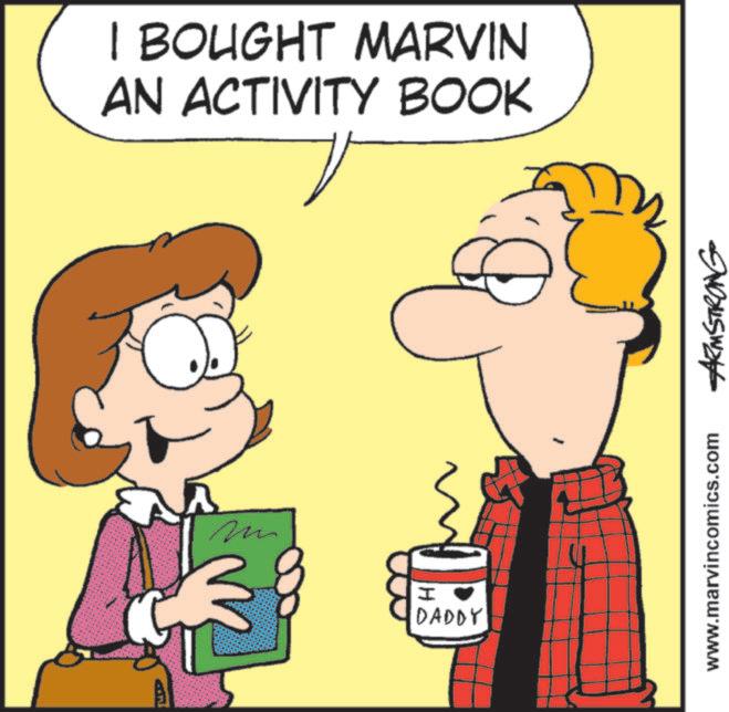 Animation OCR: Y H DADDY I BOUGHT MARVIN AN ACTIVITY BOOK www.marvincomics.com ARMSTRONG Y H DADDY I BOUGHT MARVIN AN ACTIVITY BOOK www.marvincomics.com ARMSTRONG