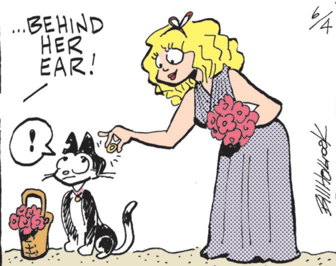 Clip art OCR: ... BEHIND HER EAR! AA To 6/A Ball Holbrook ... BEHIND HER EAR ! AA To 6 / A Ball Holbrook