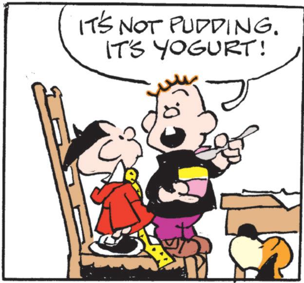 Publication OCR: IT'S NOT PUDDING. IT'S YOGURT! IT'S NOT PUDDING . IT'S YOGURT !
